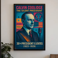 Calvin Coolidge 30th President Poster