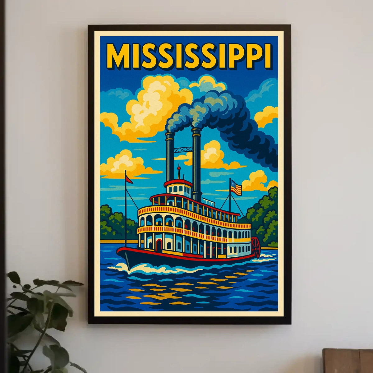 Mississippi Riverboat Adventure Poster