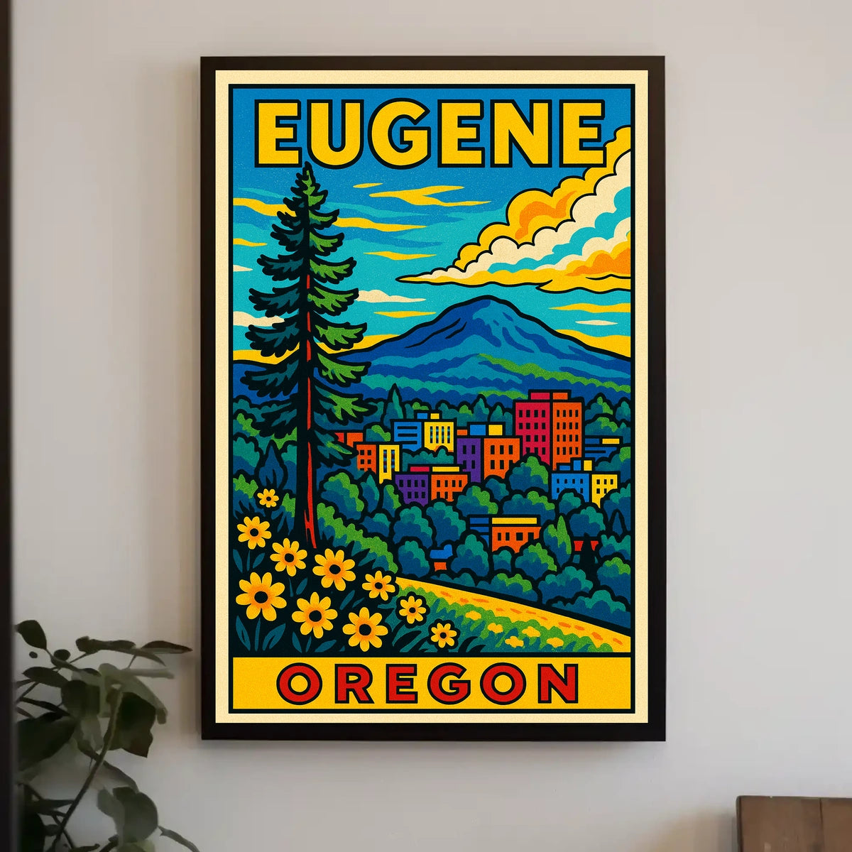 Eugene, Oregon Poster