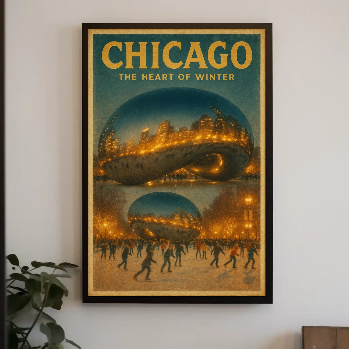 Chicago The Heart Of Winter Poster
