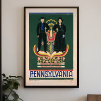 Costumes and Handicrafts of the Pennsylvania Germans Poster PosterGoat