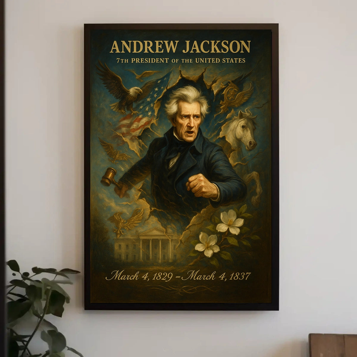 Andrew Jackson 7th President Poster