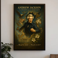 Andrew Jackson 7th President Poster