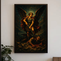 The Triumph Of Archangel Michael Poster