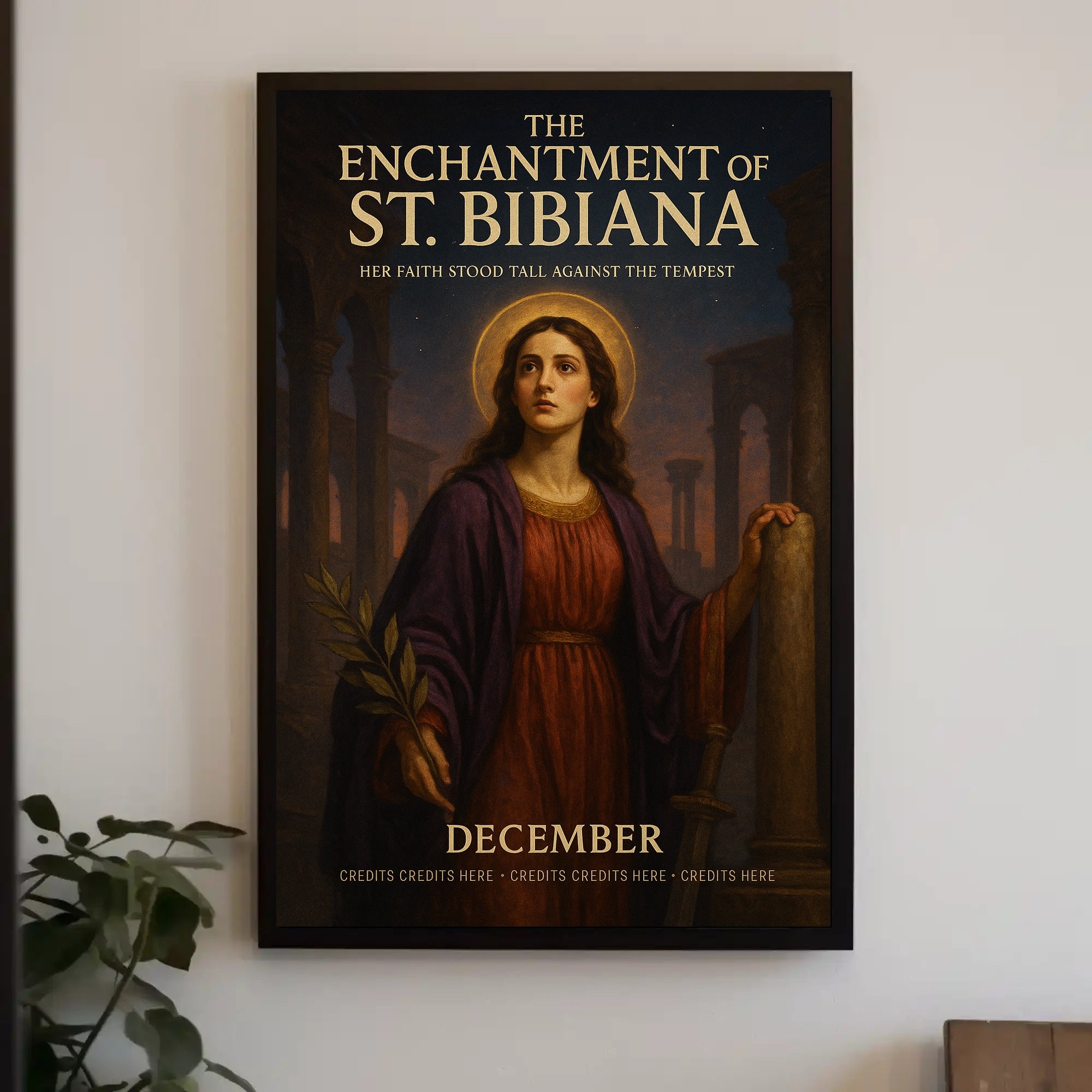 The Enchantment of St. Bibiana Poster PosterGoat