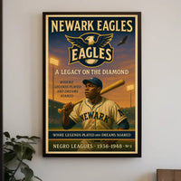 Newark Eagles A Legacy on the Diamond Poster