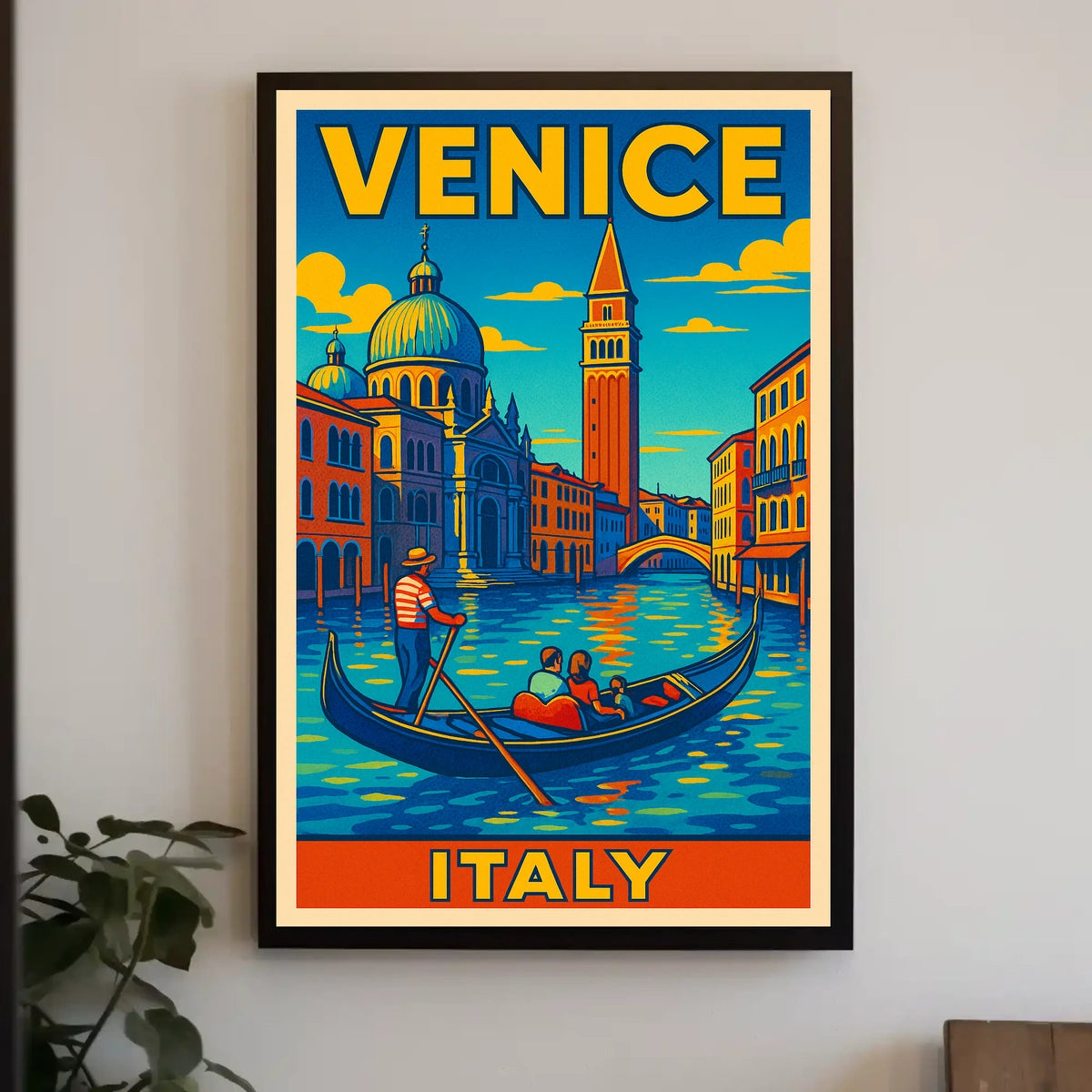 Venice Travel Poster