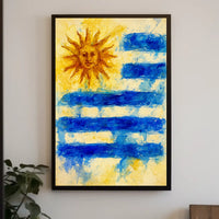 Sun Stripes Artistic Wanderlust Poster
