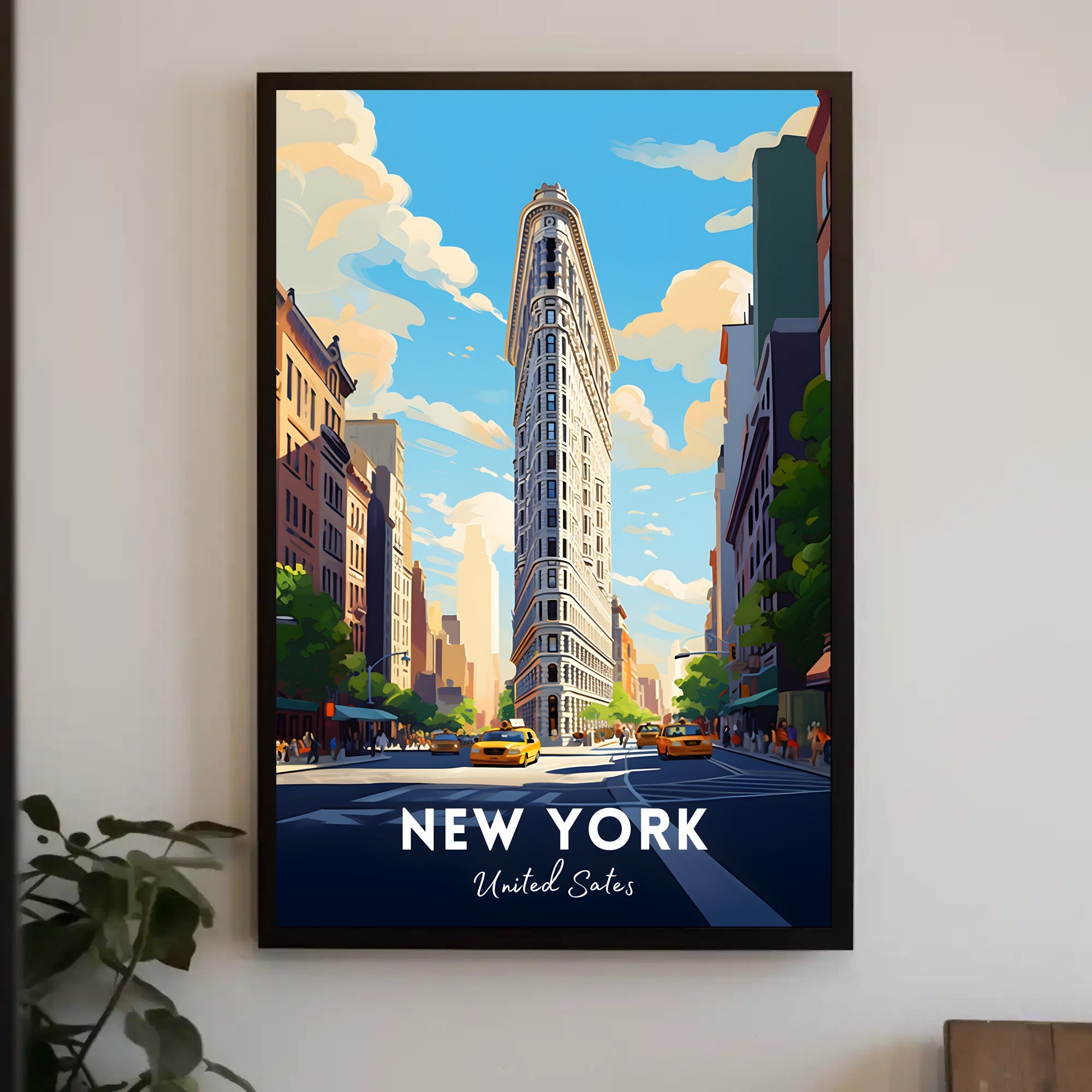 New York City Flatiron Building Urban or Cityscape Poster