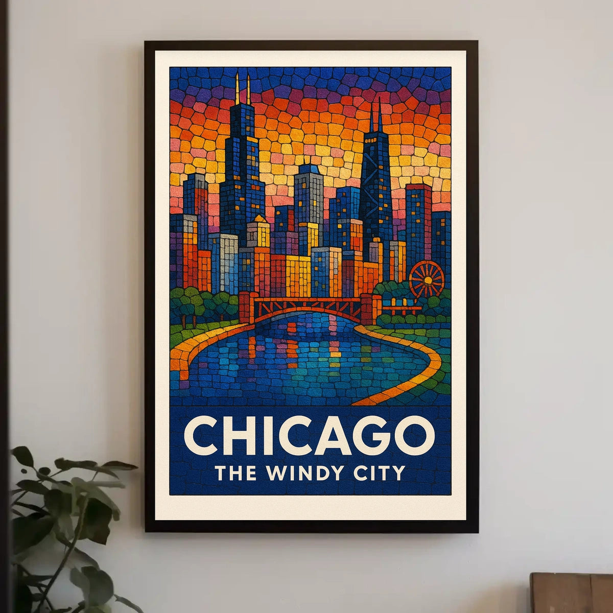 Chicago The Windy City Poster