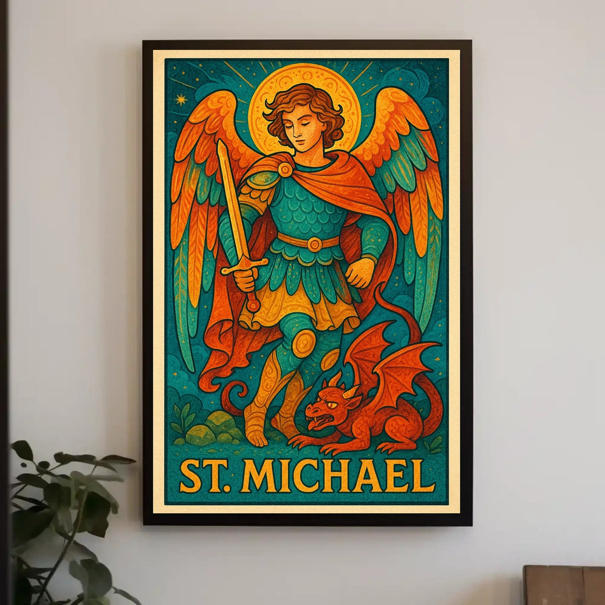 St. Michael The Archangel Poster