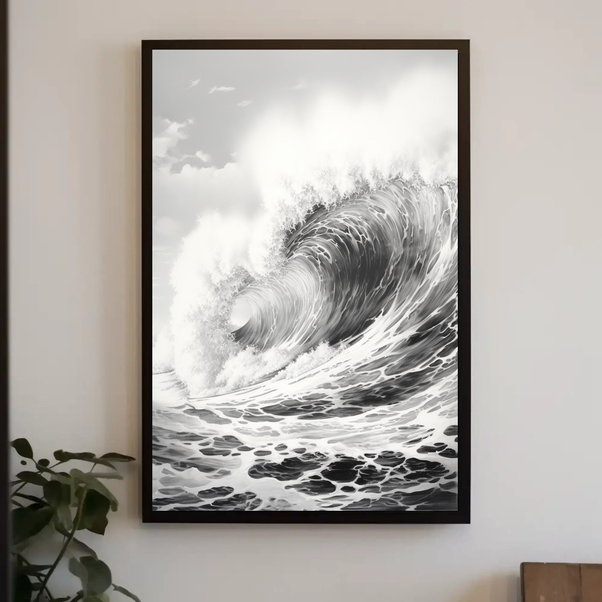 The Power Of The Ocean Poster