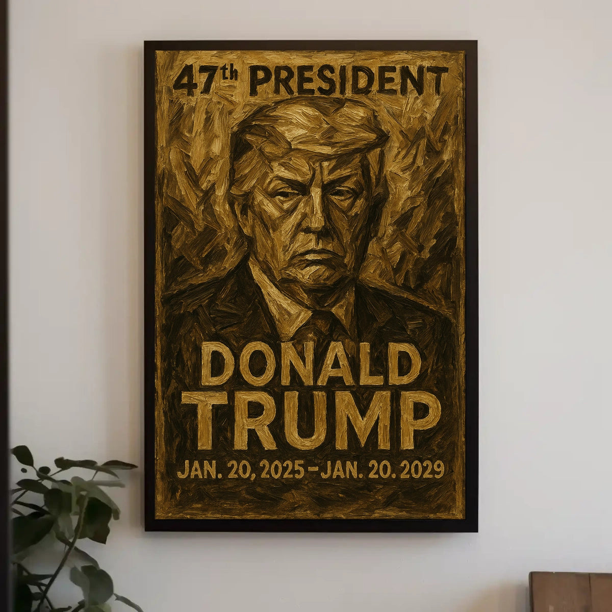 Donald Trump 47th President Poster