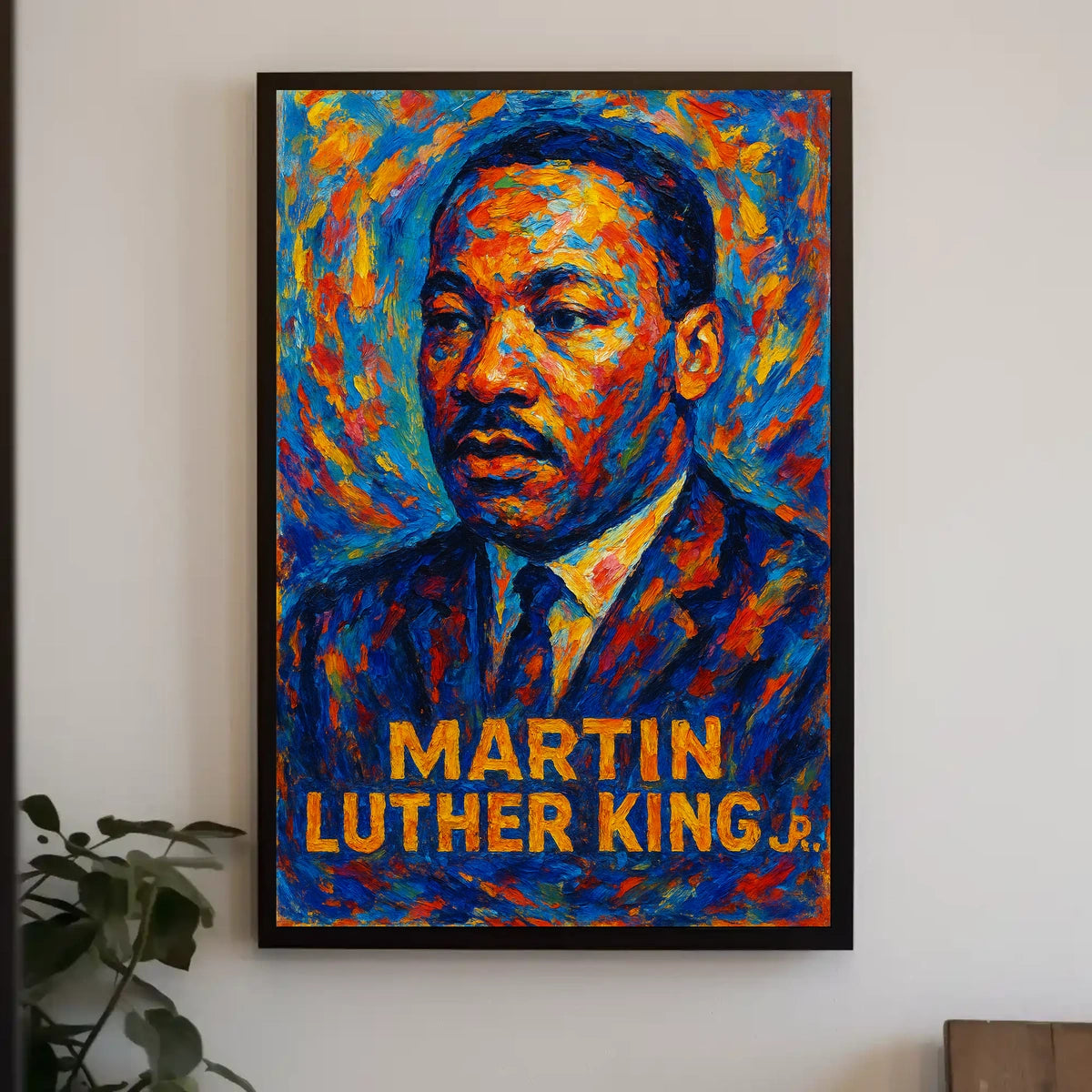 Martin Luther King Jr. Vibrant Legacy Poster