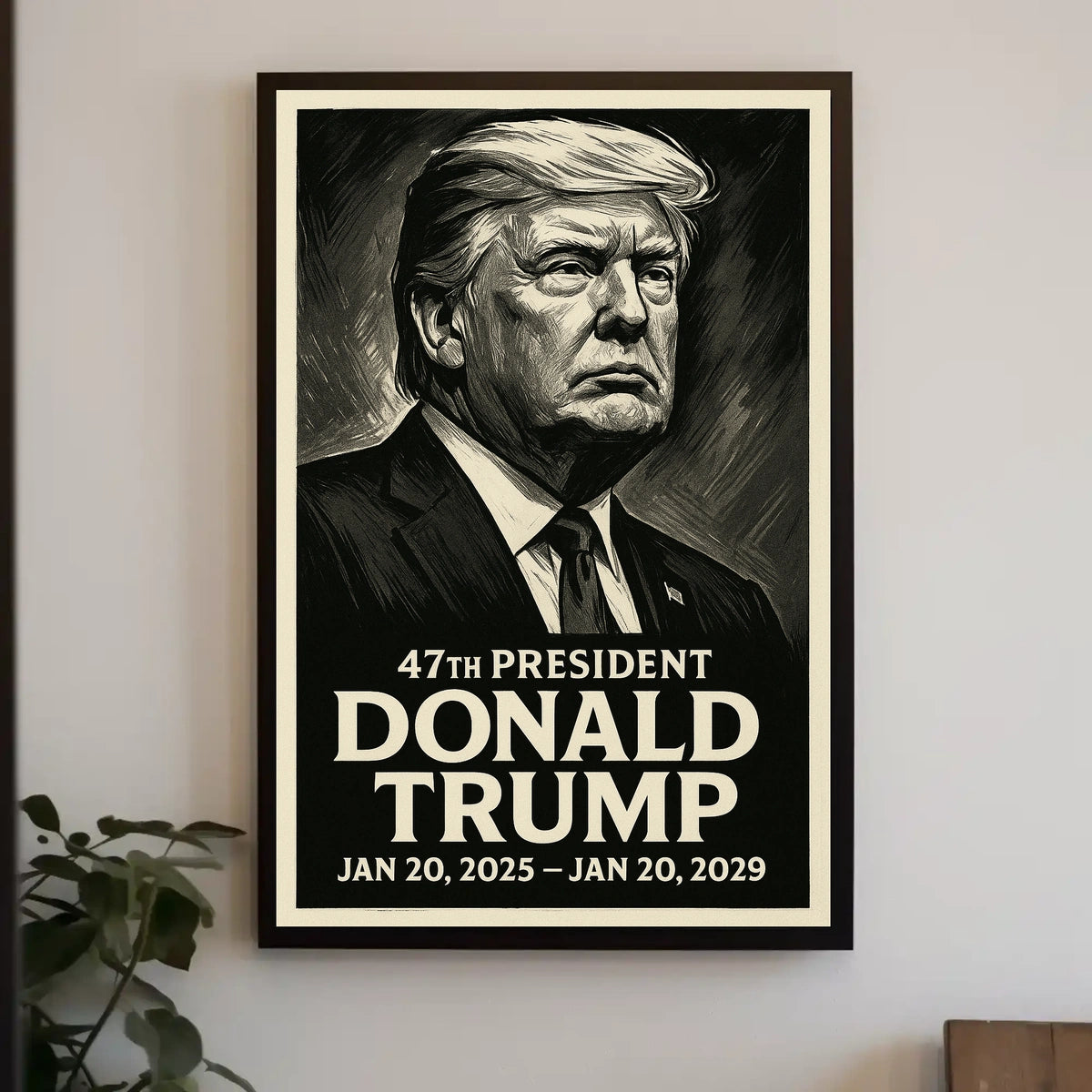 Donald Trump 47th President Poster