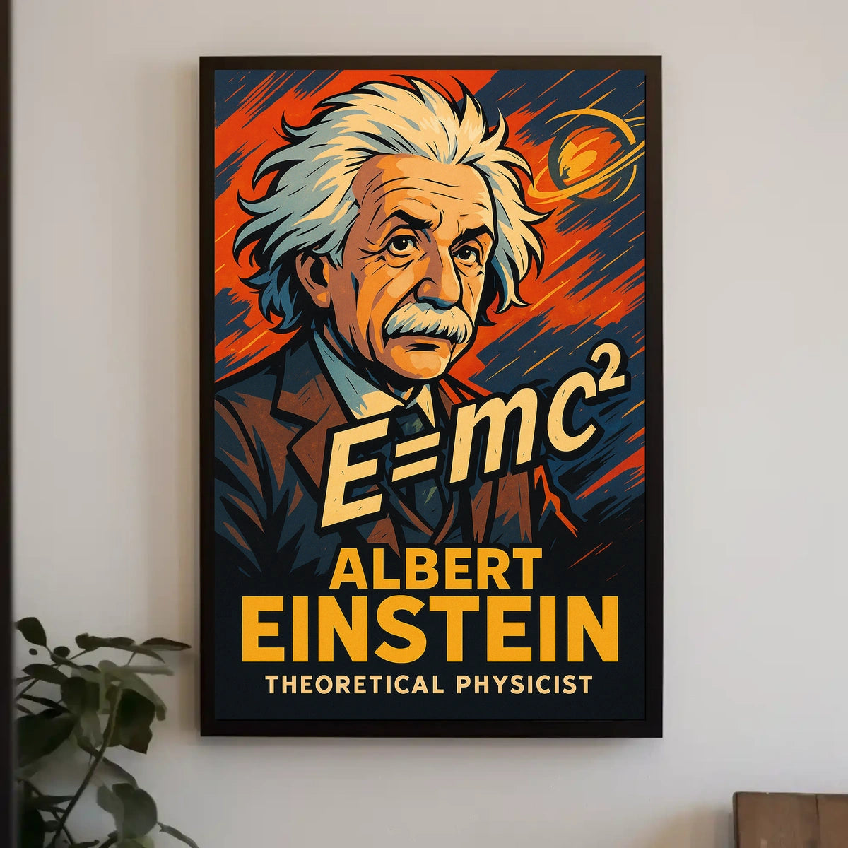 Albert Einstein Theoretical Physicist Poster
