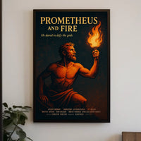 Prometheus and Fire Poster