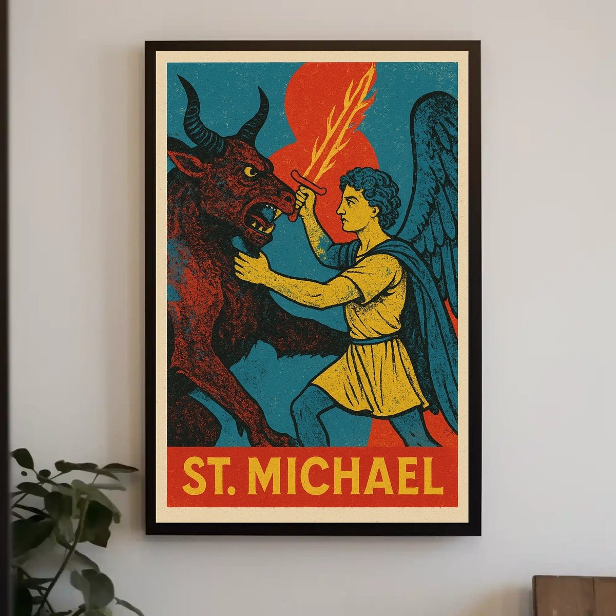 St. Michael The Archangel Poster