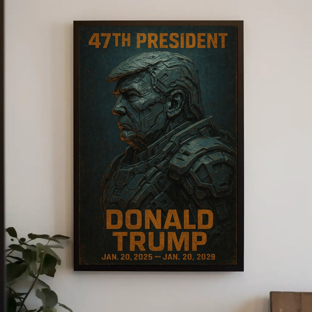 Donald Trump 47th President Poster