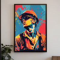 Abstract Modern Art Interpretation Poster