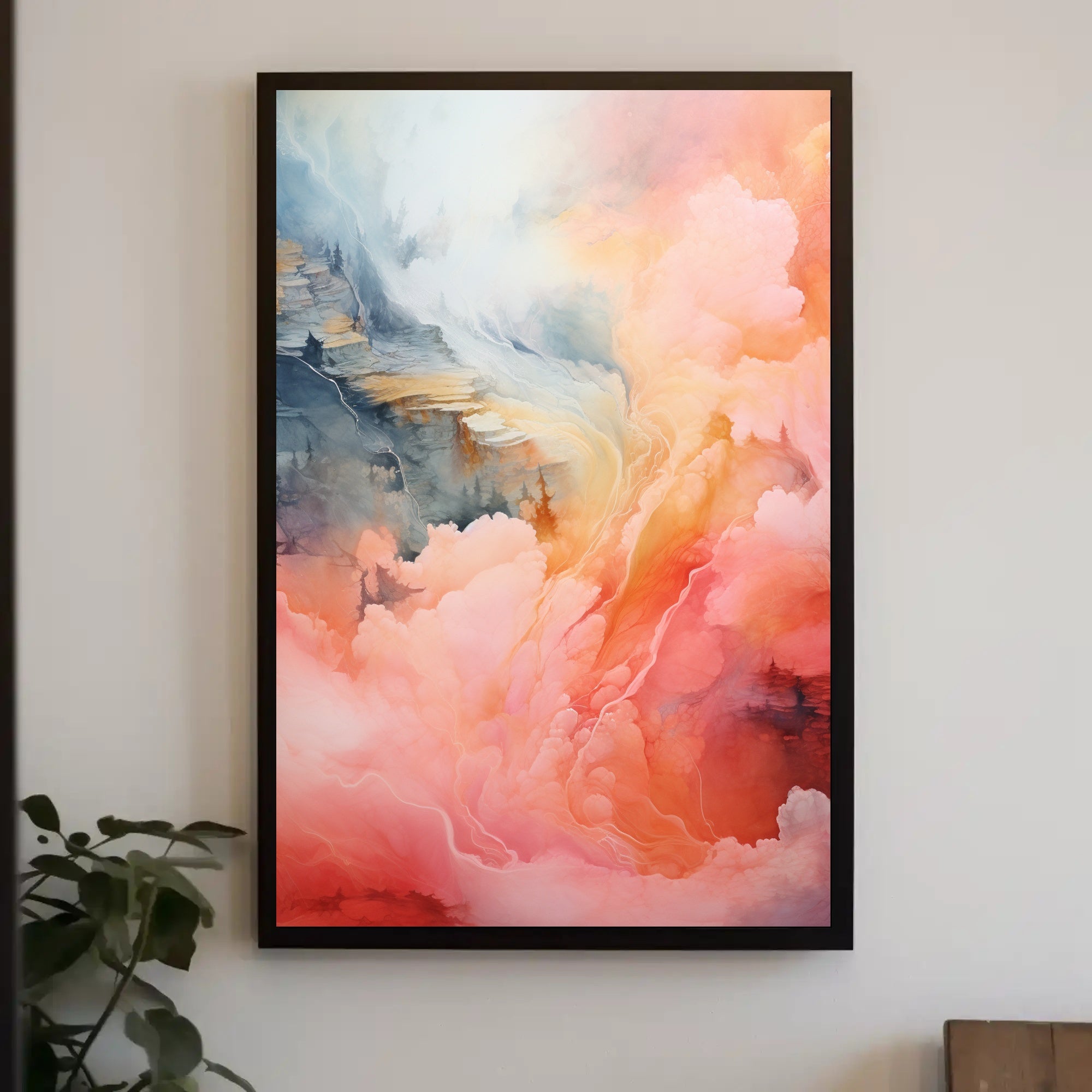 Dreamscape In Pastel Poster