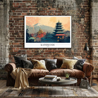 Kathmandu Cultural Heritage Scenic Poster