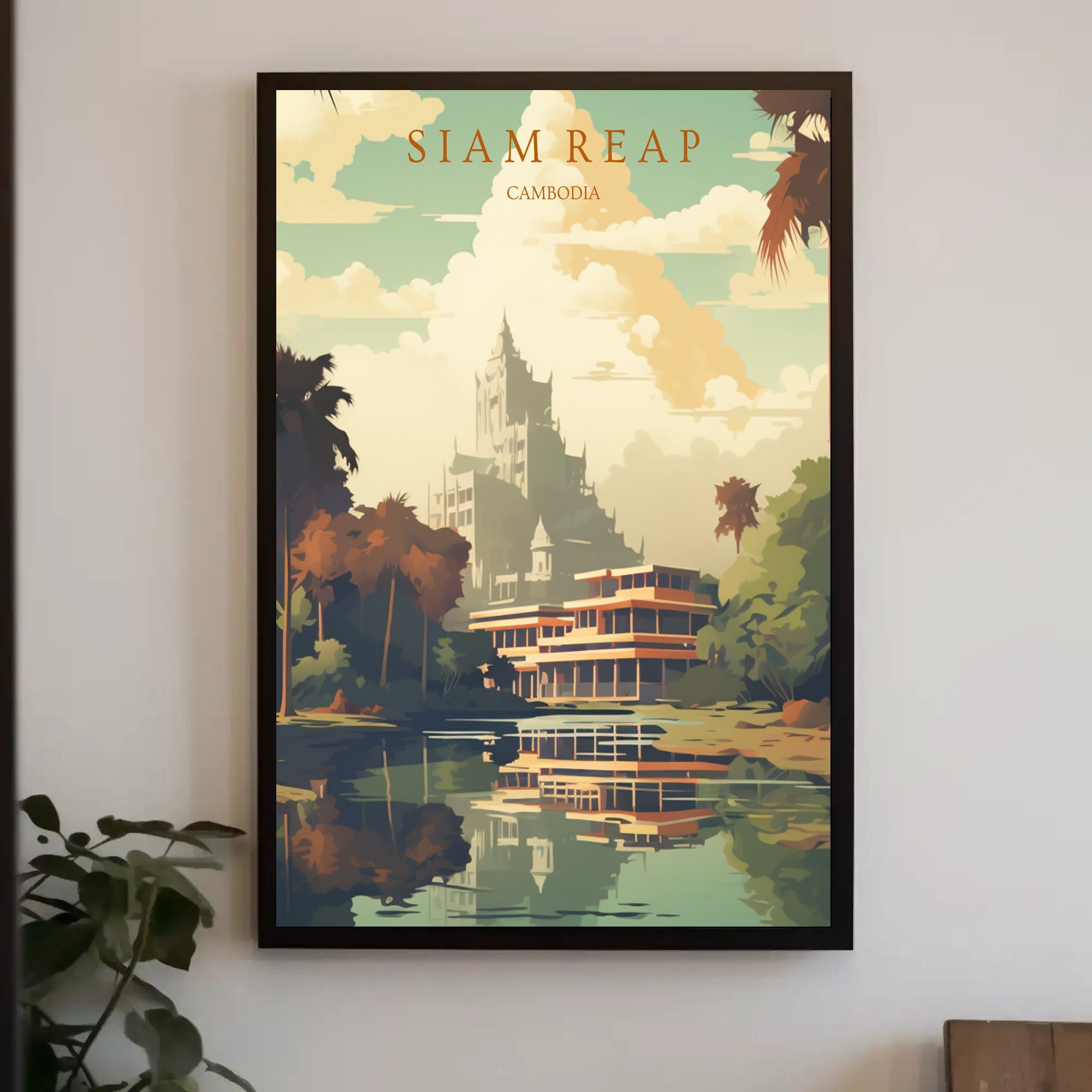 Enchanting Siem Reap Poster PosterGoat