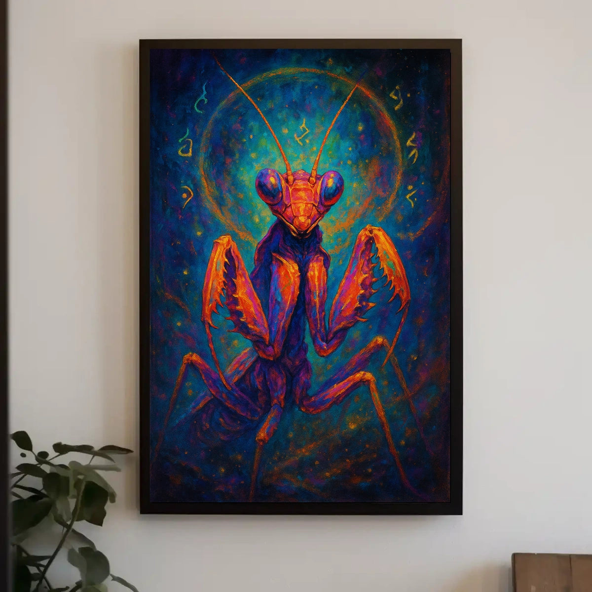 Cosmic Mantis Poster