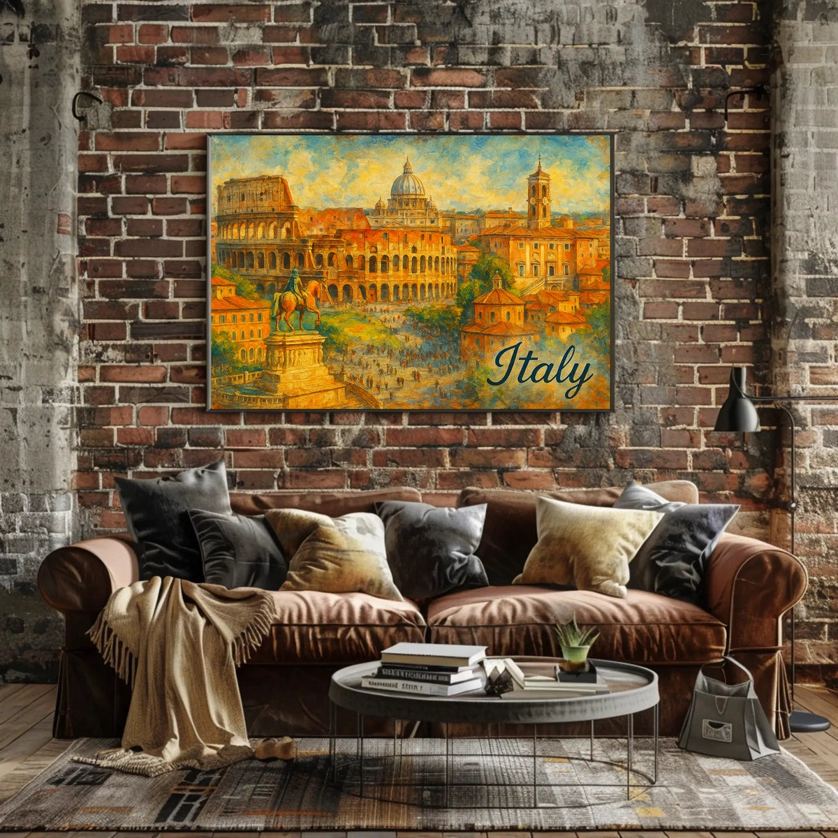 Italy A Timeless Journey Poster