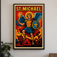 St. Michael The Archangel Poster