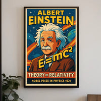 Albert Einstein Nobel Prize In Physics Poster