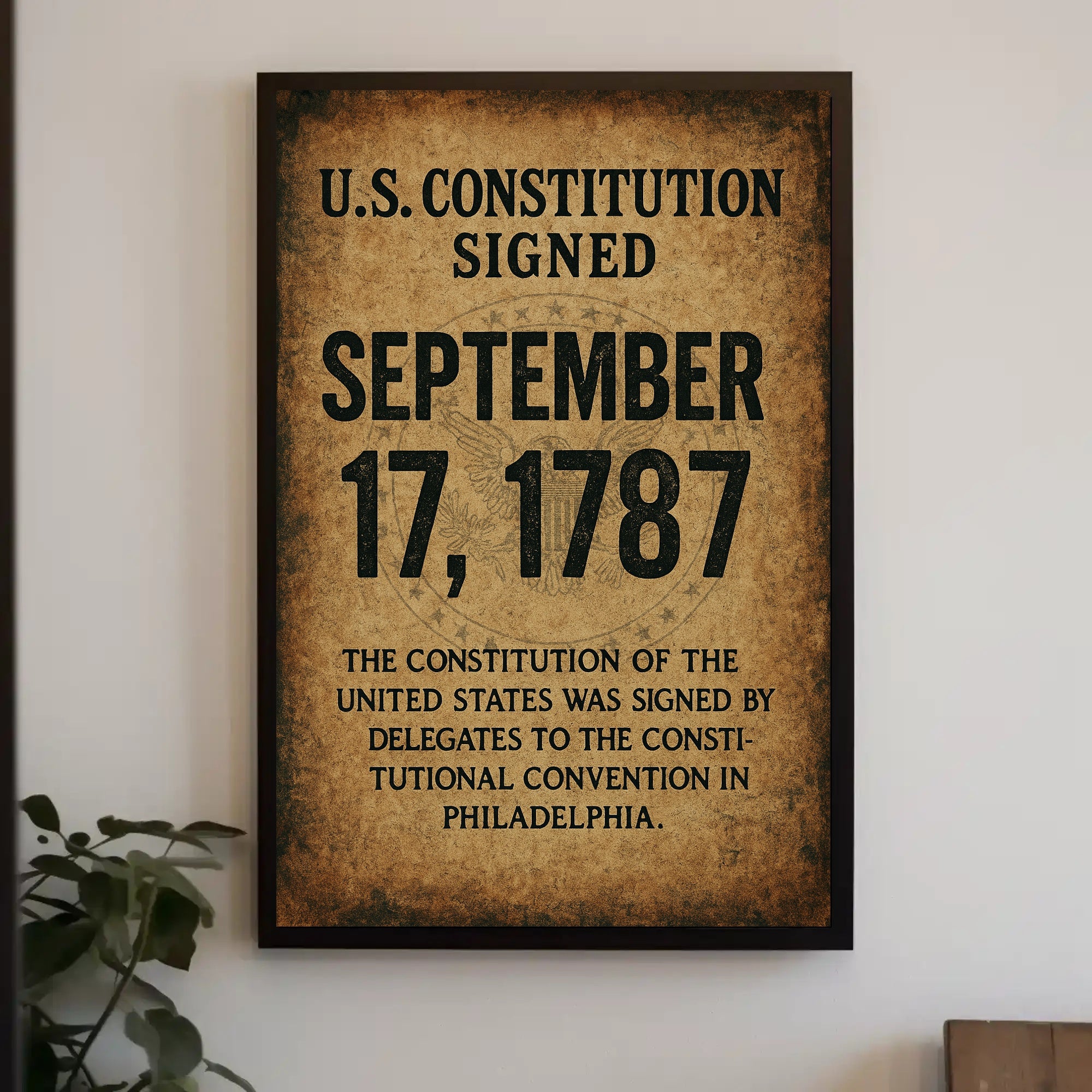 Constitution Signing September 17 1787 Poster PosterGoat
