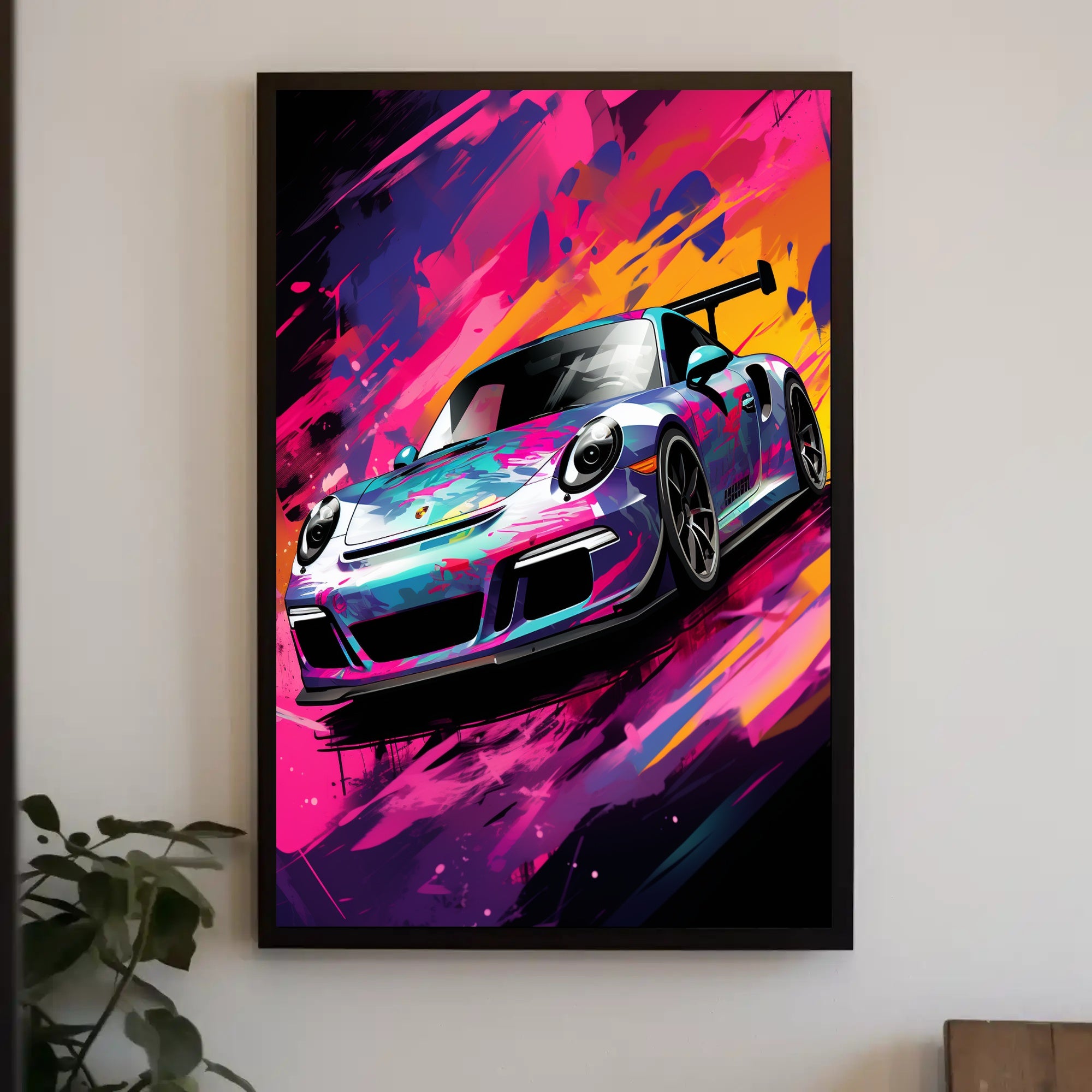 Vibrant Speed Poster