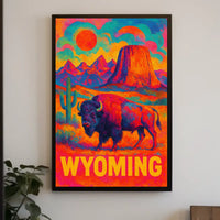 Wyoming Wilderness Poster