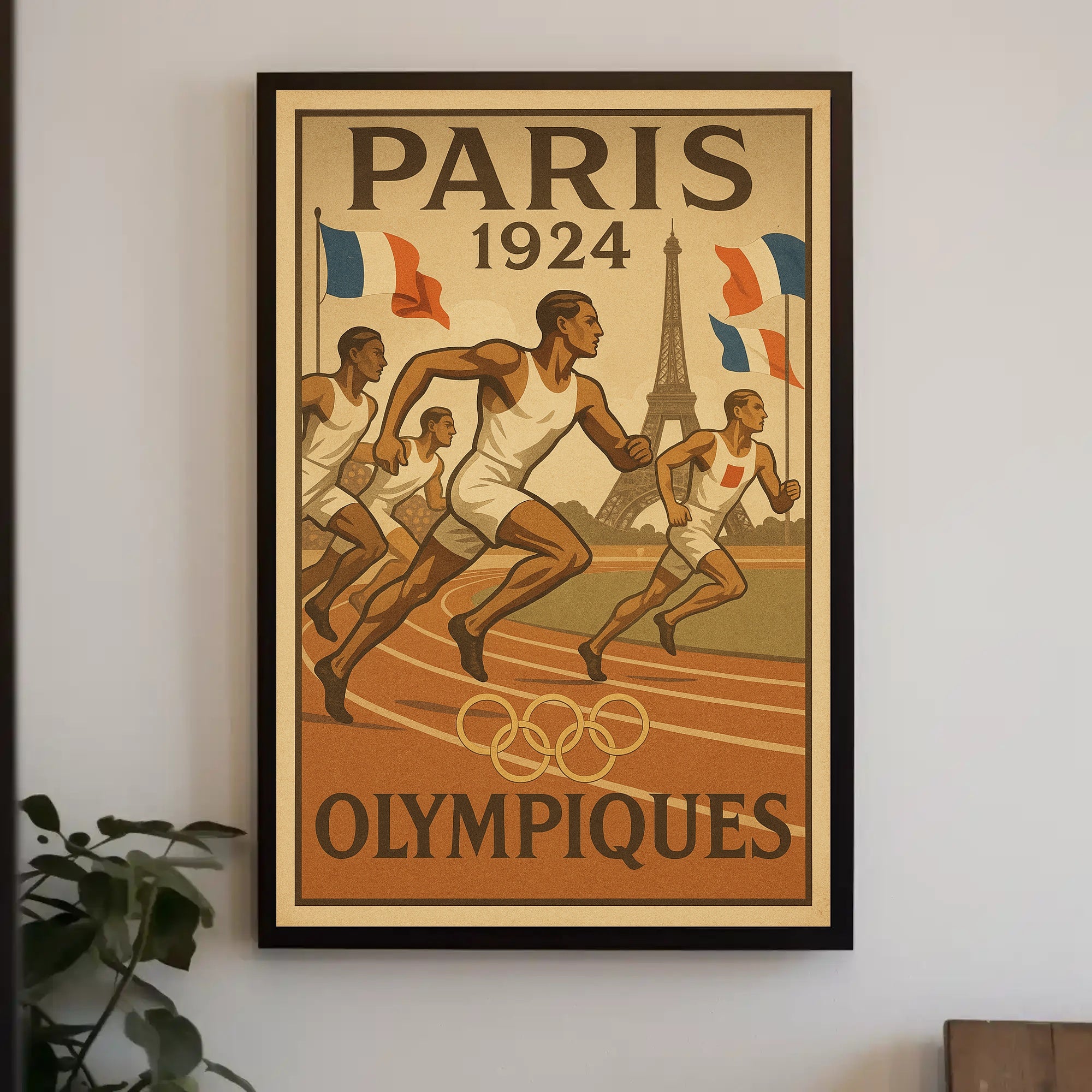 Paris 1924 Olympics Poster PosterGoat