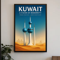 Kuwait - A Vision of Modernity Poster PosterGoat