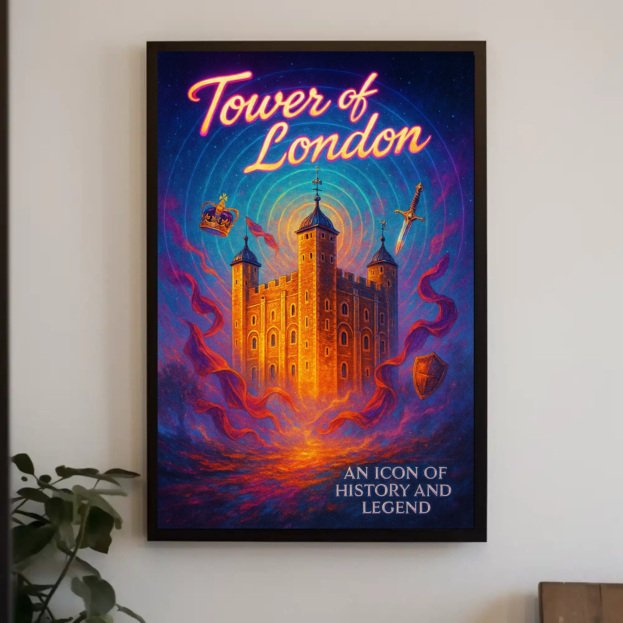 Tower of London Legend: Cultural or Heritage Poster