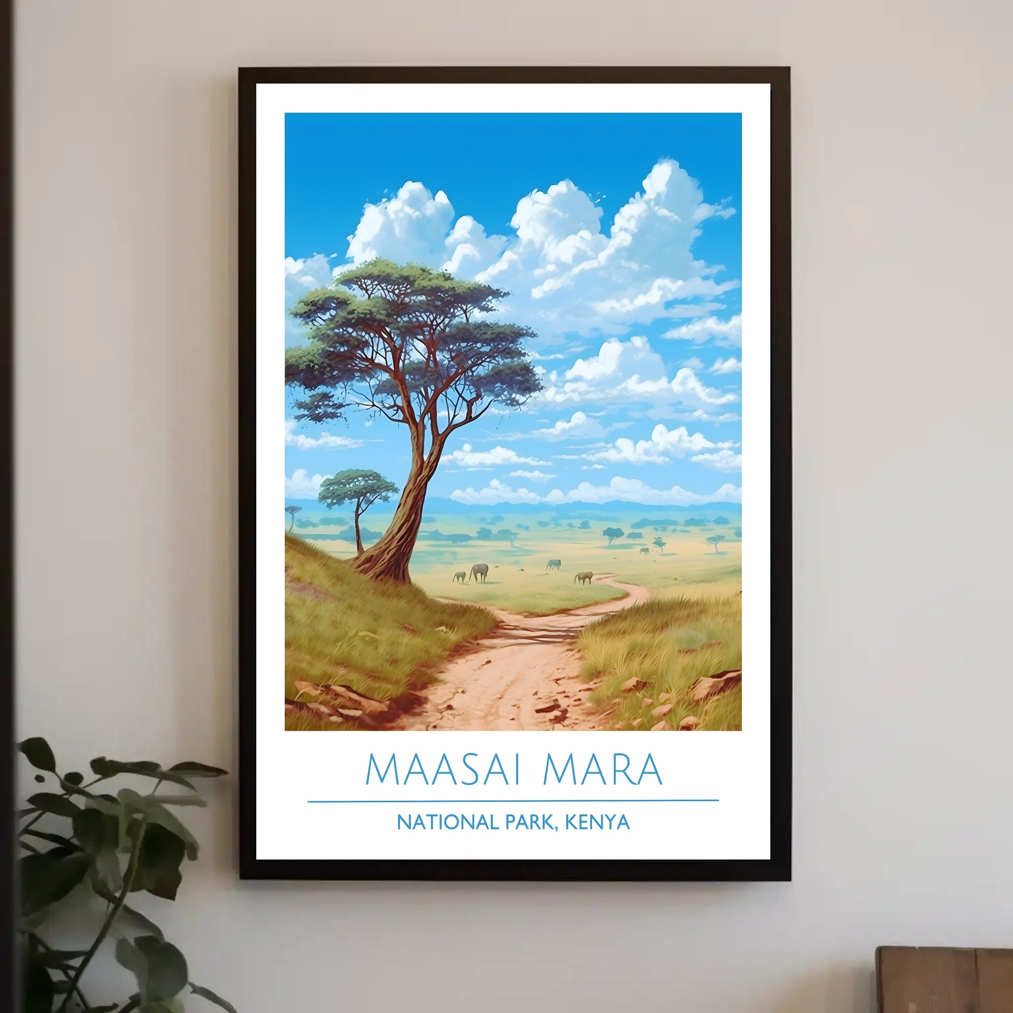 Maasai Mara National Park Poster