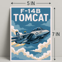 F-14B Tomcat Poster PosterGoat