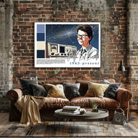 Jocelyn Bell Burnell: A Legacy in Astrophysics Poster