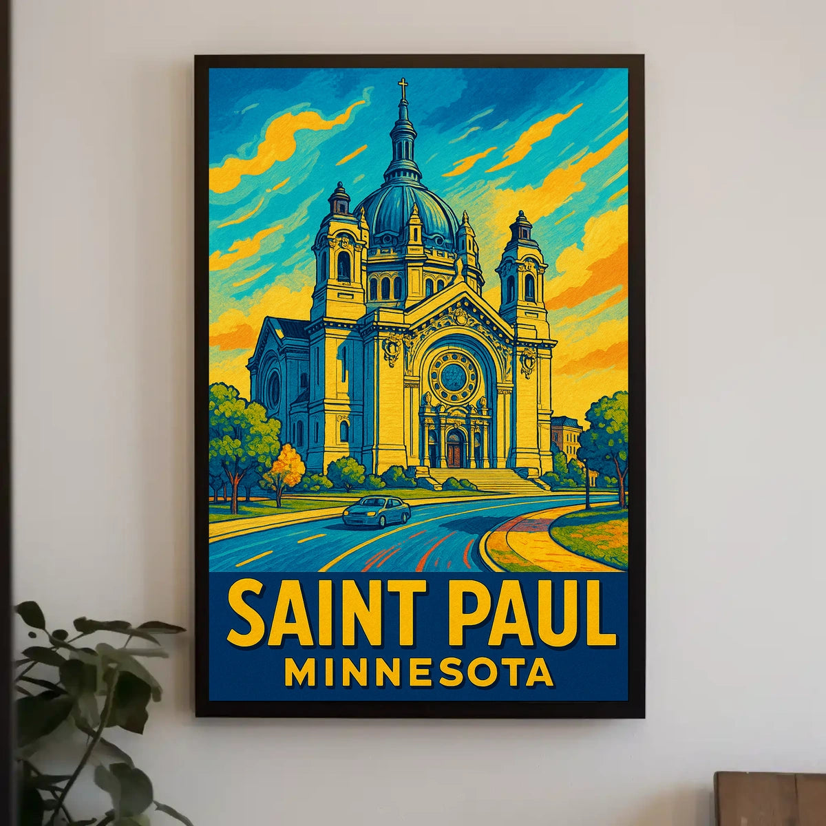Saint Paul, Minnesota Poster