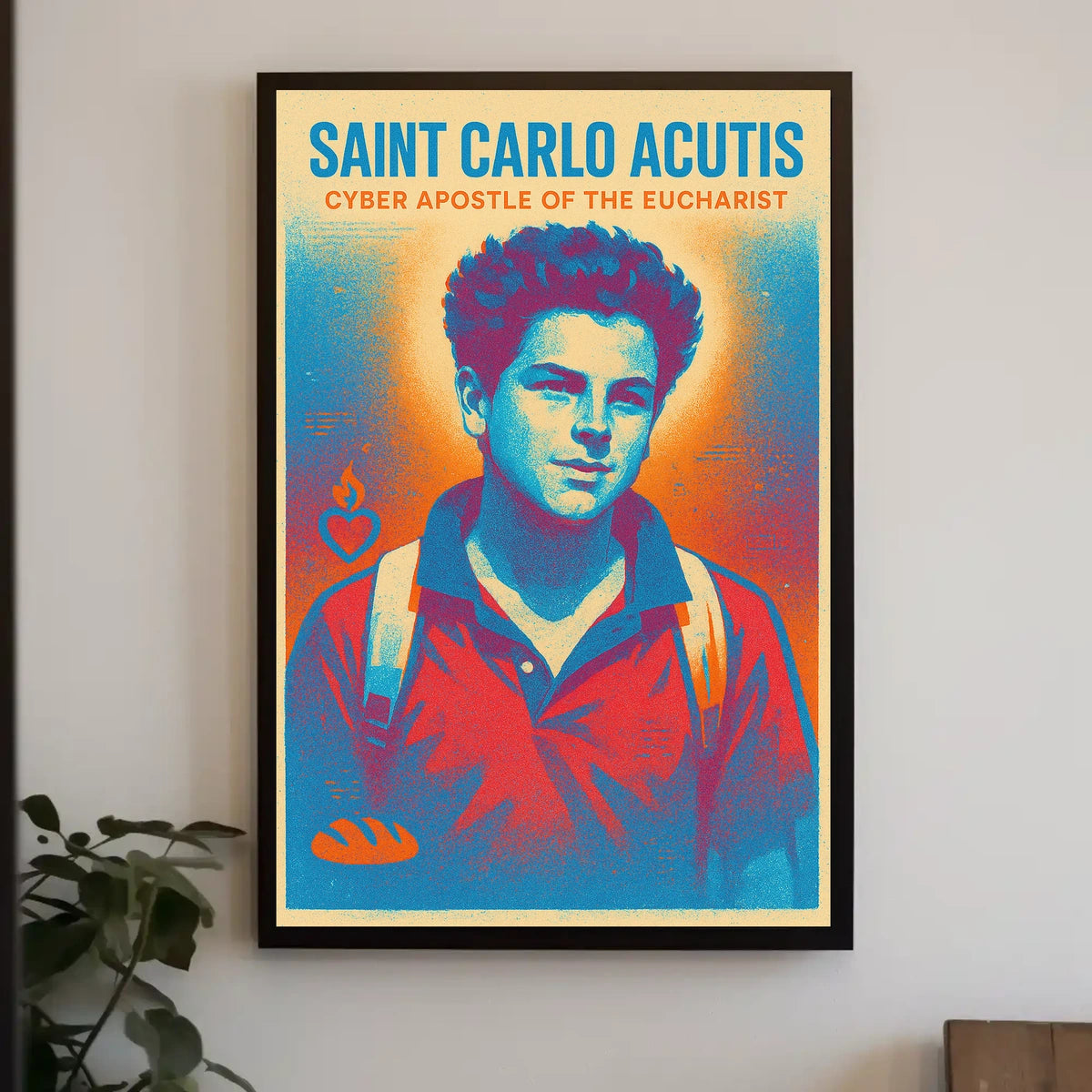 Saint Carlo Acutis Cyber Apostle Of Poster