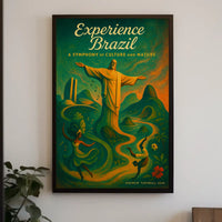 Experience Brazil A Symphony of Culture and Nature Poster