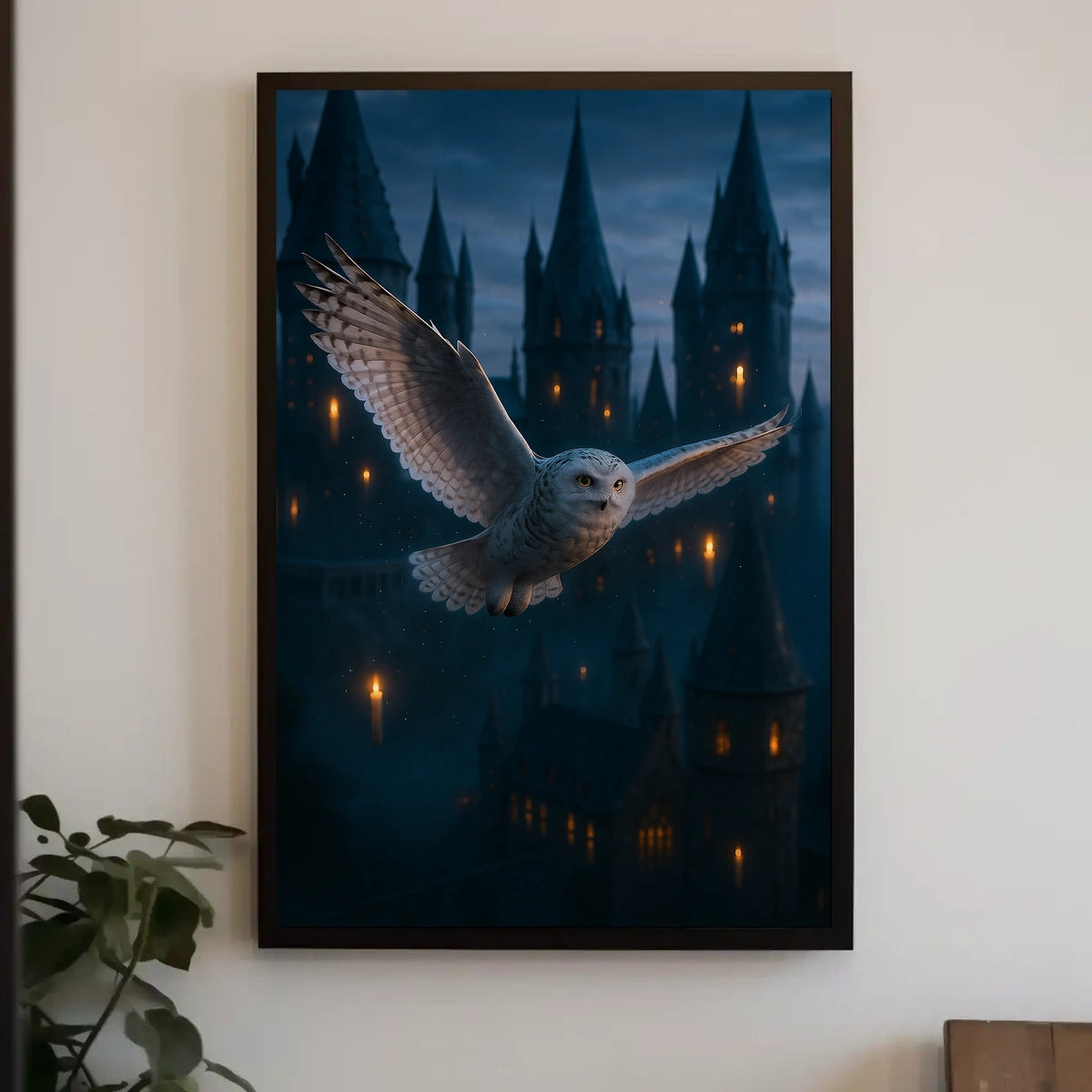 Enchanted Night Flight Poster