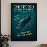Knifefish Masters of Motion Poster