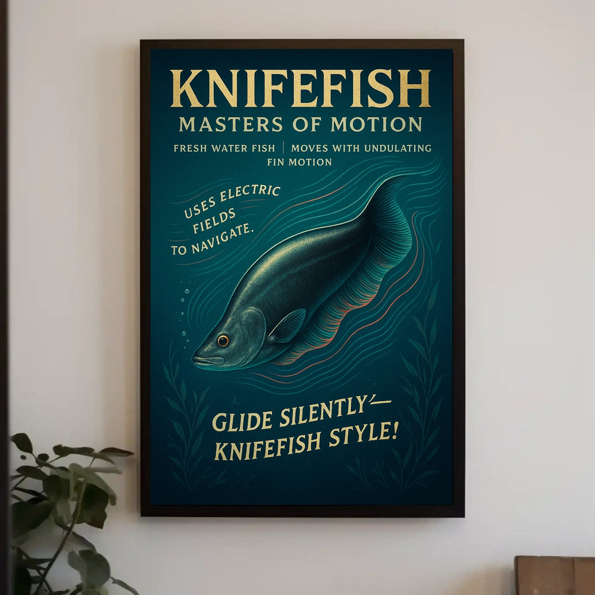 Knifefish Masters of Motion Poster