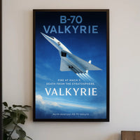 B-70 Valkyrie Poster PosterGoat