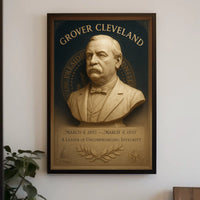 Grover Cleveland A Leader of Uncompromising Integrity Poster