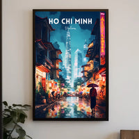 Ho Chi Minh Cityscape Poster