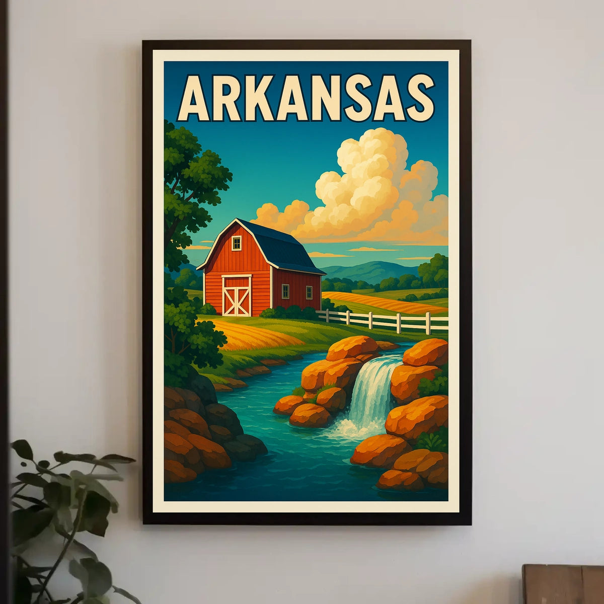 Scenic Arkansas Poster